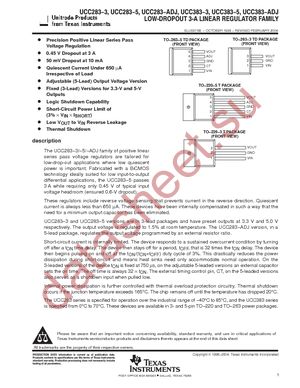 UCC283TDTR-3 datasheet  